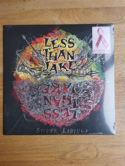 Less Than Jake Silver Linings Pink Vinyl NEW