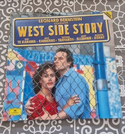 Leonard Bernstein conducts West Side Story 2 X Vinyl Germany 1985