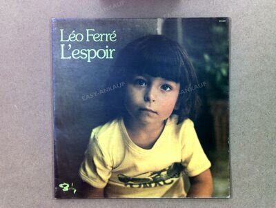 Léo Ferré - L'Espoir FRA LP 1974 FOC '