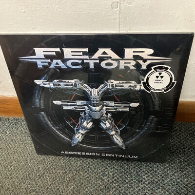 Fear Factory - Aggression Continuum - Double GREY COLOURED Vinyl 2LP - NEW