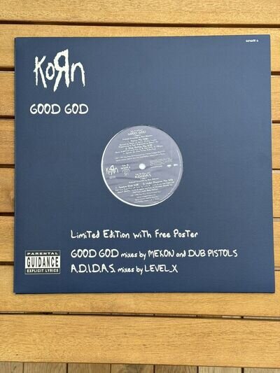 Korn Good God vinyl + poster