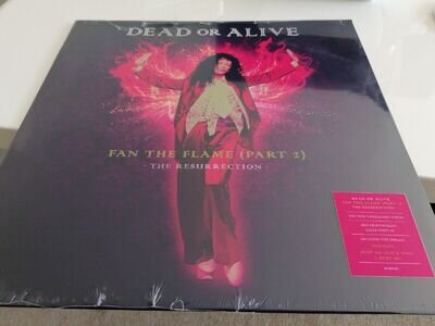 Dead Or Alive : Fan the Flame (Part 2) - The Resurrection VINYL 12" Album Sealed