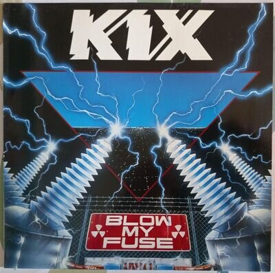 Kix - Blow My Fuse (1988). Vinyl Album. Very Good Condition