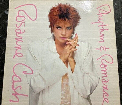 1985 ROSANNE CASH LP - RHYTHM AND ROMANCE - CBS RECORDS 26366 &