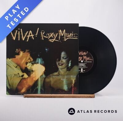 Roxy Music Viva! Roxy Music (The Live Roxy Music Album) LP Vinyl - VG+/VG+