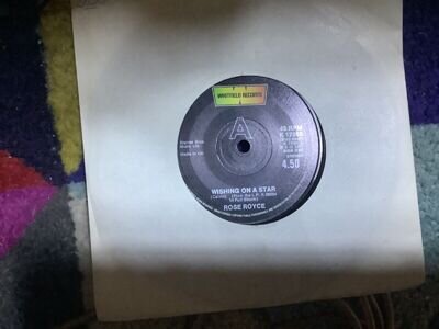 rose royce wishing on a star 7" vinyl record very good condition