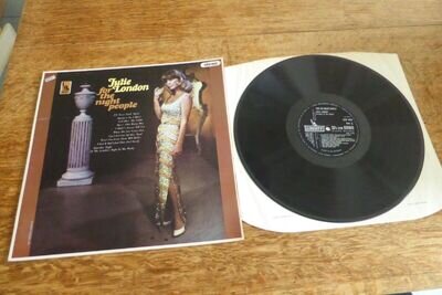 Julie London For the Night People UK 1st Liberty Stereo SLBY 1334 Vocal Jazz LP