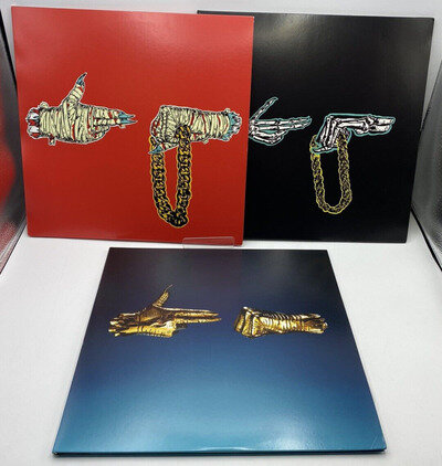 Run The Jewels RTJ 1 2 & 3 All Double LP 12" Coloured Vinyl Records Hip-Hop