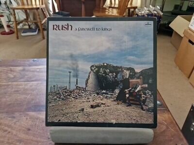 RUSH VINYL ALBUM Farewell to Kings 1977