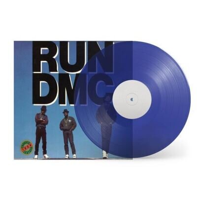 RUN DMC - TOUGHER THAN LEATHER TRANSLUCENT BLUE VINYL LP (NEW)