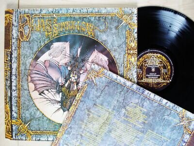 Jon Anderson Olias Of Sunhillow Textured UK LP Yes Atlantic K50261 1976 EX/EX