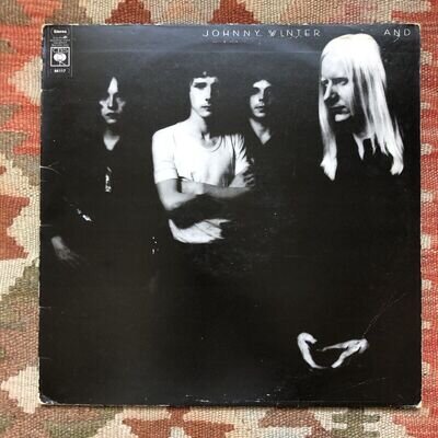 Johnny Winter And, Johnny Winter And, CBS, 1970, Vinyl.