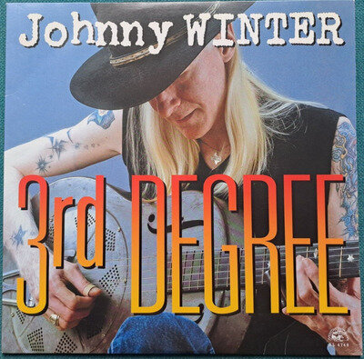 JOHNNY WINTER - 3RD DEGREE - 12" VINYL LP ALBUM RECORD