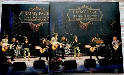 JIMMY PAGE & THE BLACK CROWES - THE COMPLETE JONES BEACH BROADCAST VOL.1 & 2 4LP