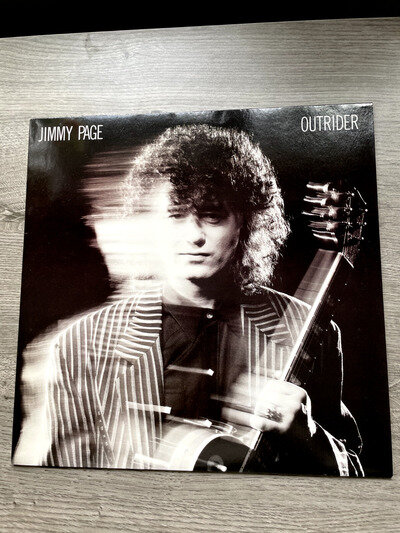 Jimmy Page album. Outrider 1988. 1A/1B. GERMAN PRESS. Nr mint. GEFFEN label.