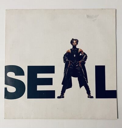 SEAL-Self Titled Debut Vinyl Record Album LP-ZTT 1991 First Press A1/B1-EX/VG+