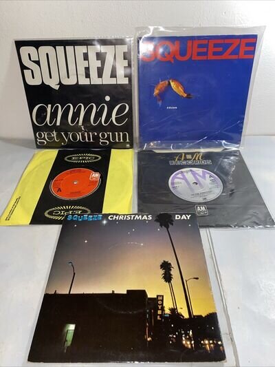 Squeeze 7” Vinyl Singles Job Lot