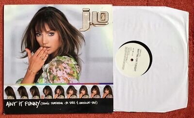 JENNIFER LOPEZ / J LO "AIN'T IT FUNNY (REMIX Feat JA RULE & CADDILLAC TAH)" 12"