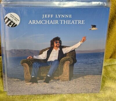 Jeff Lynne – Armchair Theatre 2015 LTD WHITE VINYL 2LP *LIKE NEW *