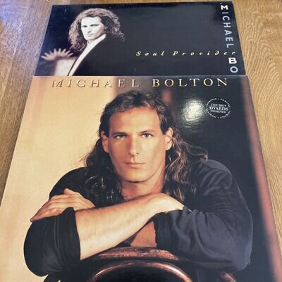 Michael Bolton - Time, Love & Tenderness and Soul provider both great LPs