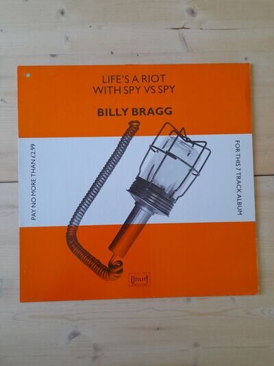 Cooking Vinyl: Billy Bragg "Life's A Riot With Spy vs Spy" - Vinyl