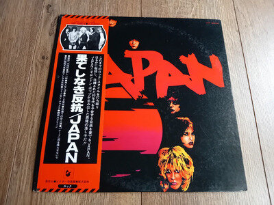 JAPAN - ADOLESCENT SEX LP 1978 OBI INSERT JAPAN VIRGIN EX+