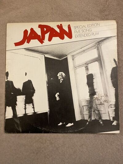 Japan, Special Edition -five Song- Extended Play, LP, Record, 1980