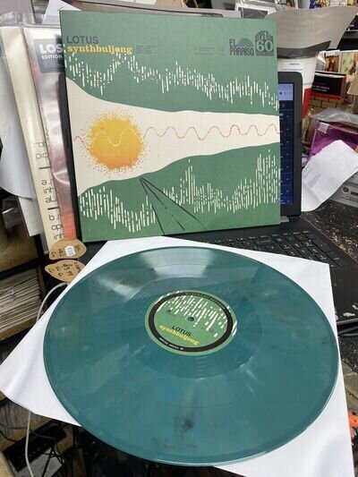 LOTUS - Synthbuljong (2024) GREEN VINYL LP + D/L CODE. MINT CONDITION DANCE LP