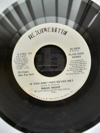 Northern Soul Record Original U.S Demo In Near Mint Condition