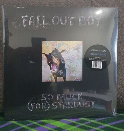 Fall Out Boy - So Much (For) Stardust Navy Blue Jay Annihilation Vinyl