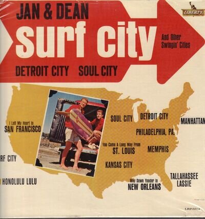 Jan & Dean Surf City USA Mono SEALED Copy