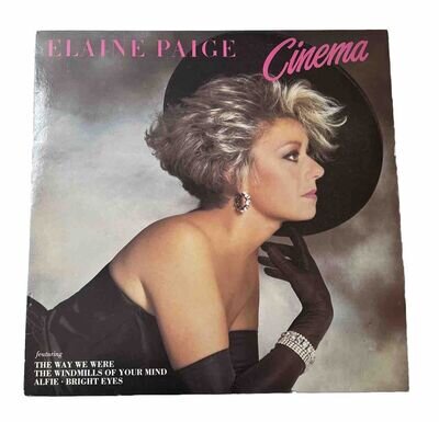 Elaine Paige - Cinema -12" Vinyl LP Record - Free UK Postage