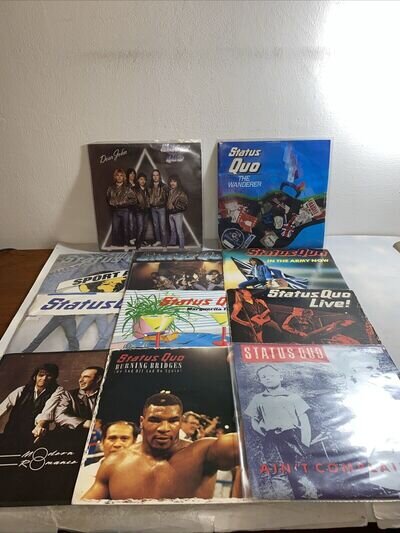 Status Quo 7” Vinyl Singles Job Lot