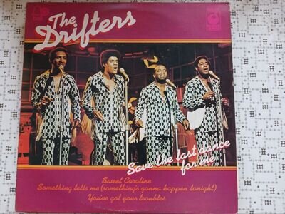 THE DRIFTERS SAVE THE LAST DANCE FOR ME VINYL LP SPR 90083 VG+