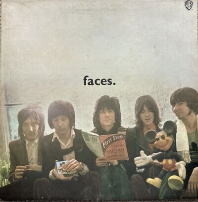 FACES - FIRST STEP. 1970 ORIGINAL VINYL and GATEFOLD SLEEVE. ROD STEWART.