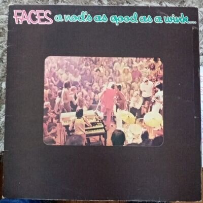 Faces, A Nods As Good As A Wink, 1971 WB Vinyl Album