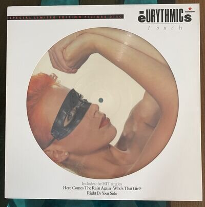 Eurythmics Touch LP picture disc Limited Edition! Disc NM.