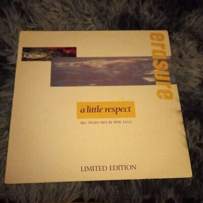 erasure - a little respect, 12 Inch Limited Edition Single