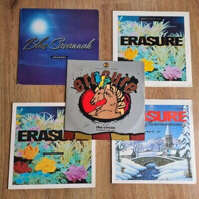 Erasure - Joblot Bundle 5 x 12" Vinyl Singles