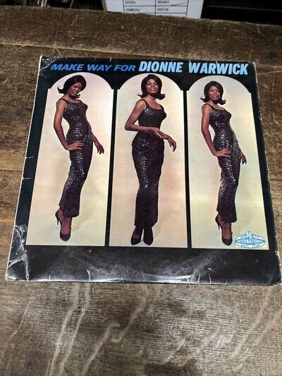 Dionne Warwick 12” Vinyl Album Make Way For PYE Label 1964 See Pics X