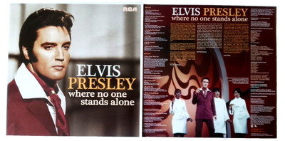 MINT Elvis Presley Where No One Stands Alone VINYL LP 2018 RCA Orange Labels