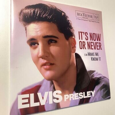 ELVIS PRESLEY, IT'S NOW OR NEVER, UK (sleeve cover only)