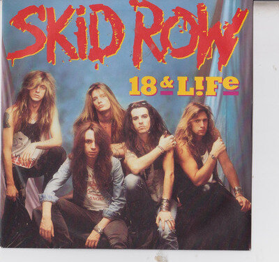 Skid Row 18 & Life UK 7" Single Picture Sleeve Excellent Condition A8883