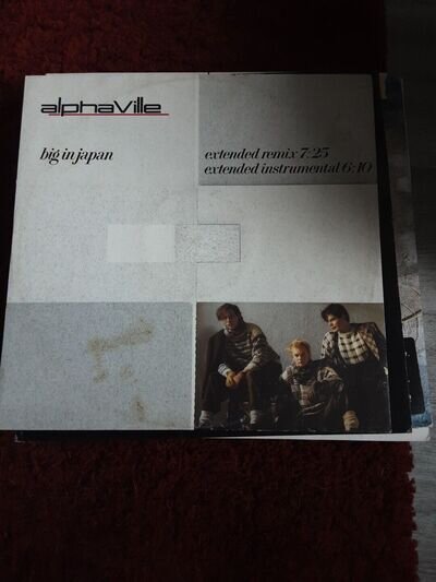 Alphaville - Big In Japan (Vinyl) Extended Remix 12"