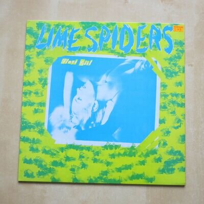 THE LIME SPIDERS Slave Girl UK mini LP Hybrid RIB1 1985 Ex/Ex+