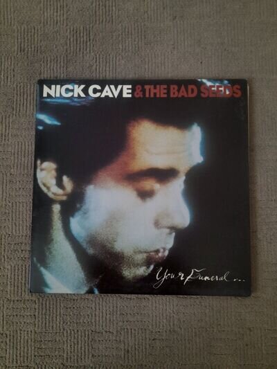 NICK CAVE &THE SEEDS YOUR FUNERAL,MY TRIAL 1986 ORIGINAL UK 2 X VINYL LP STUMM34