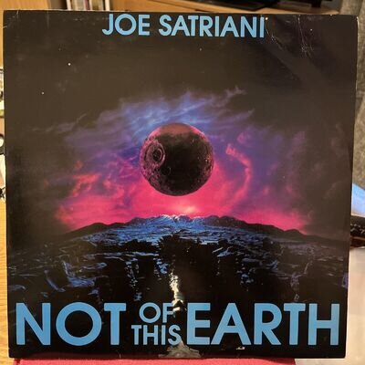 JOE SATRIANI Not Of This Earth Vinyl LP EX/VG+