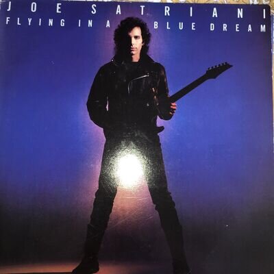 Joe Satriani - Flying In A Blue Dream - Used Vinyl Record - N12230z