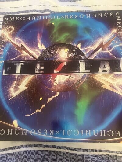 TESLA - MECHANICAL RESONANCE 1986 VINYL GEFFEN 924 120-1 EX/EX/EX