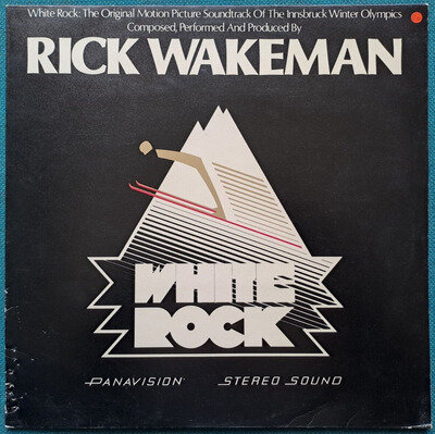 # Rick Wakeman ‎– White Rock - 12" Vinyl LP ALBUM RECORD A&M ‎1977 NEAR MINT